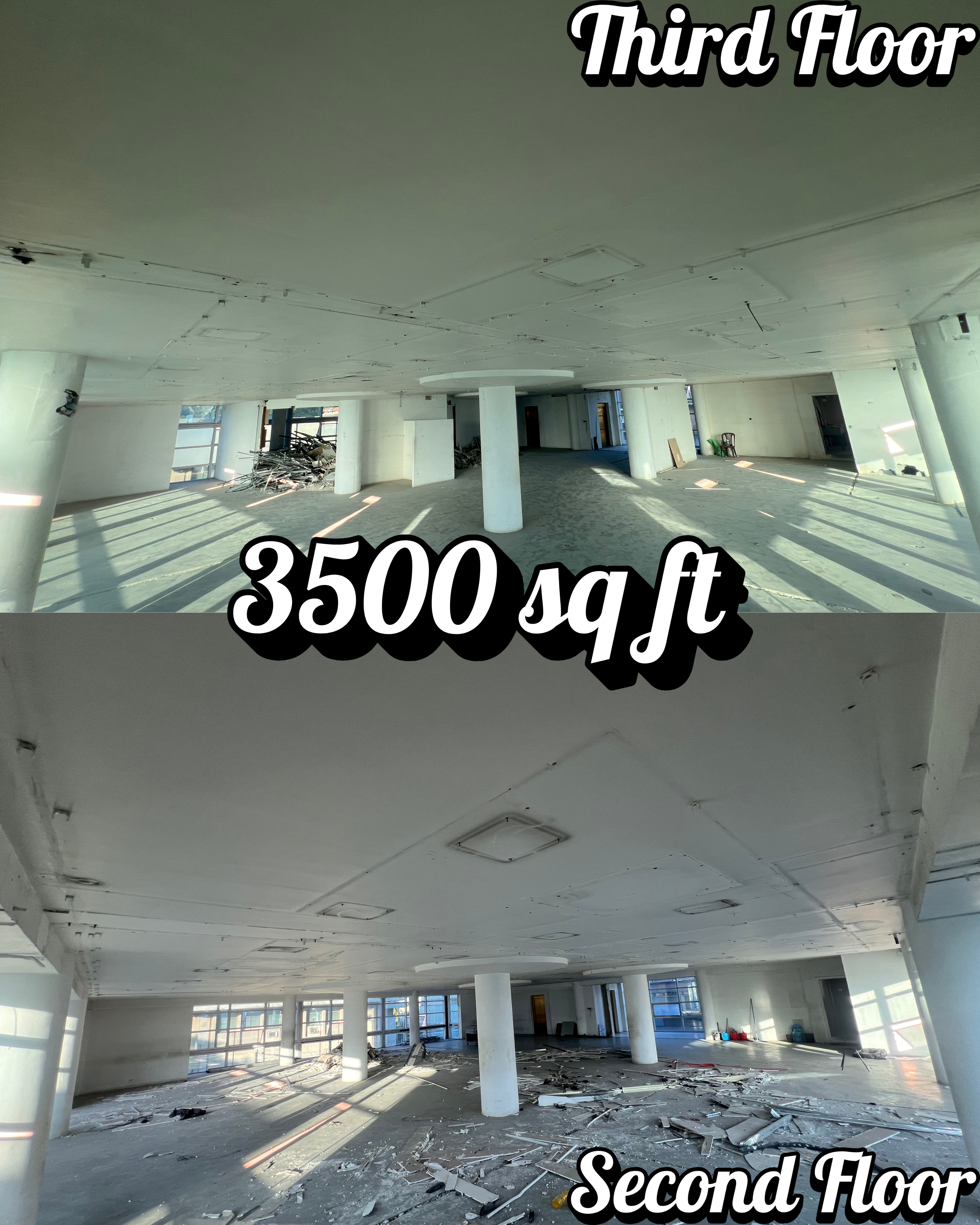 3rd floor office view